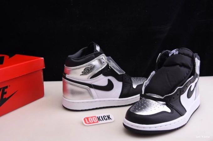 JORDAN 1 HIGH OG TOE AIR CD0461-001 SILVER WMNS 0716
